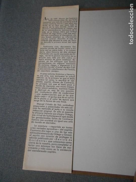 Libros de segunda mano: VIDA DEL CAPITAN ALONSO DE CONTRERAS - Foto 3