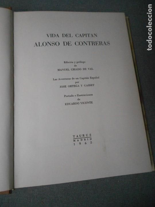 Libros de segunda mano: VIDA DEL CAPITAN ALONSO DE CONTRERAS - Foto 4
