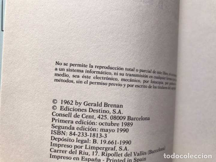 Libros de segunda mano: Una vida propia. Gerald Brenan. - Foto 5
