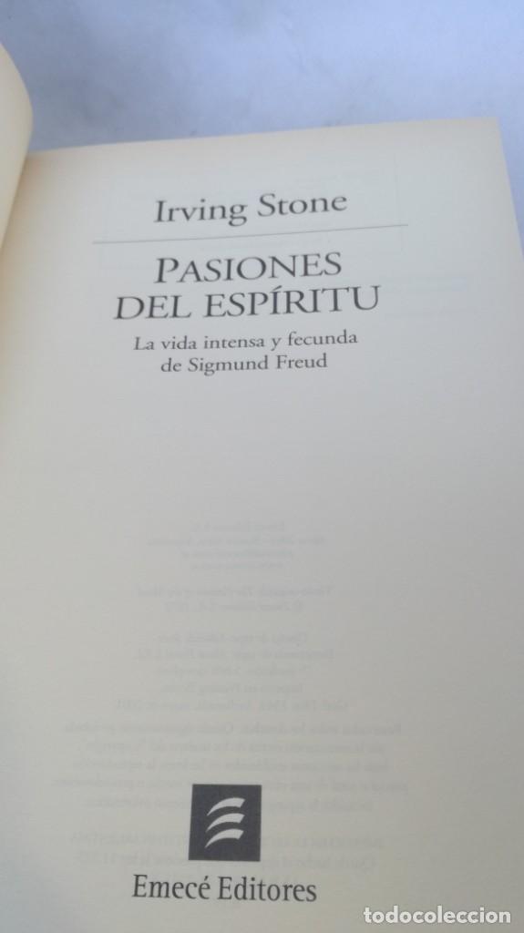 Libros de segunda mano: PASIONES DEL ESPIRITU - VIDA INTENSA APASIONADA SIGMUND FREUD - IRVING STONE / E305 - Foto 6 - 193000976