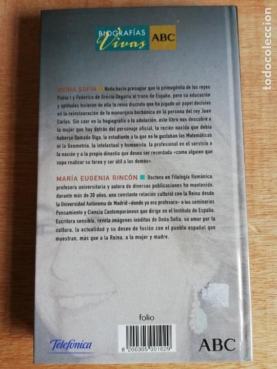 Libros de segunda mano: Sof&iacute;a de Espa&ntilde;a, una mujer. Mar&iacute;a Eugenia Rinc&oacute;n - Foto 3