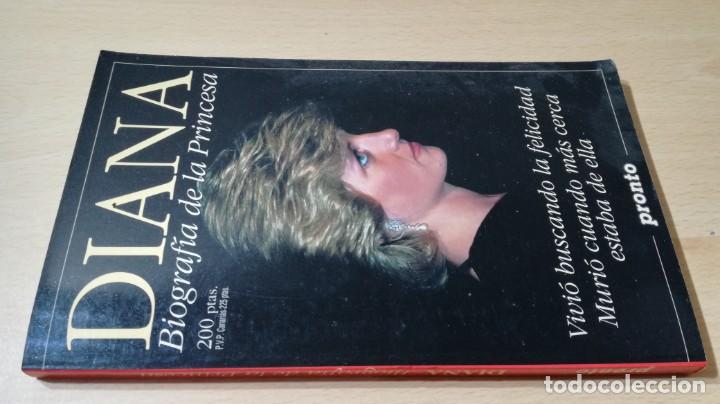 Second hand books: DIANA - BIOGRAFIA DE LA PRINCESA - PRONTO	 / 	G502