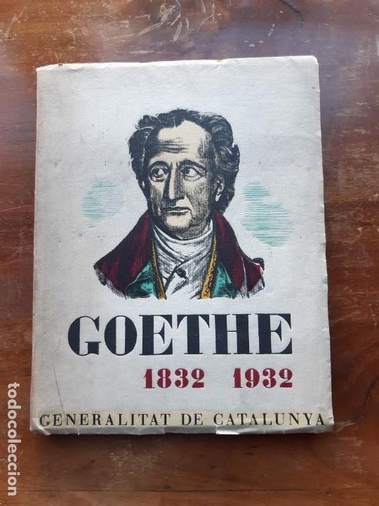 Libros de segunda mano: Goethe 1832-1932 catal&aacute;n - Foto 1
