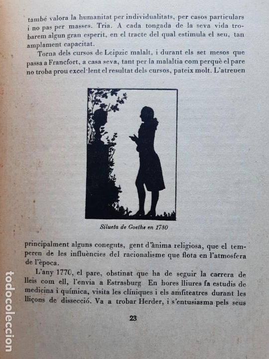 Libros de segunda mano: Goethe 1832-1932 catal&aacute;n - Foto 8