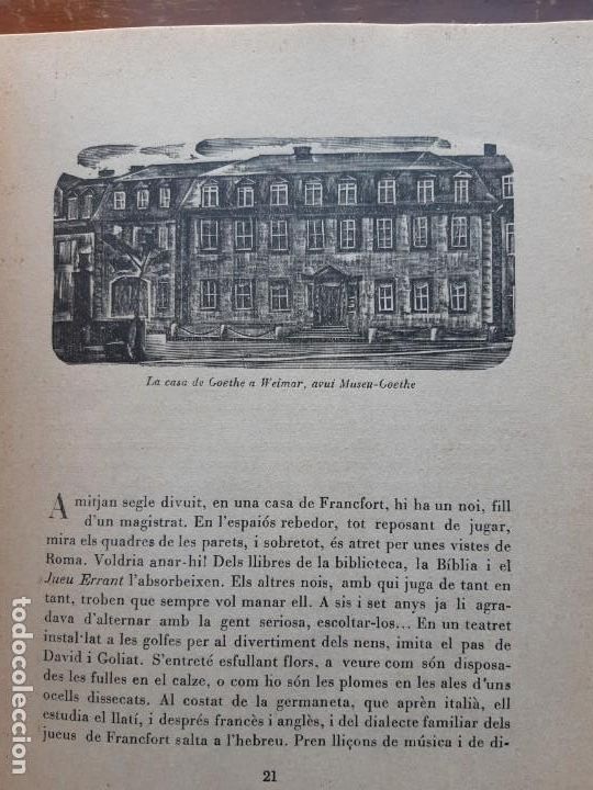 Libros de segunda mano: Goethe 1832-1932 catal&aacute;n - Foto 9