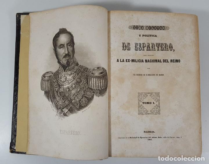 Libros de segunda mano: VIDA MILITAR Y POLÍTICA DE ESPARTERO. 2 TOMOS EN 1. MADRID. 1844. - Foto 12 - 147832966