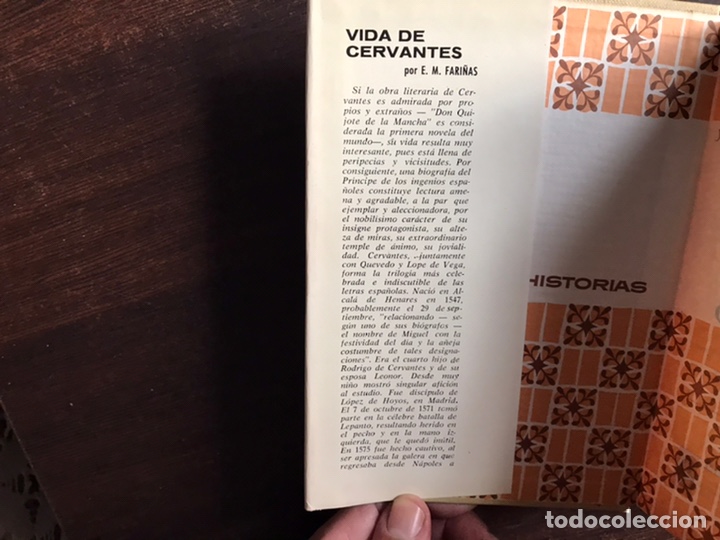 Libros de segunda mano: Vida de Cervantes. E. M. Fari&ntilde;as - Foto 2