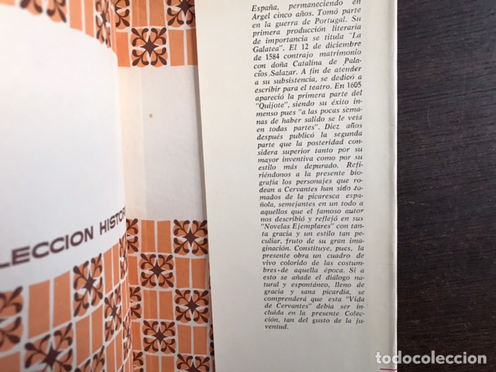 Libros de segunda mano: Vida de Cervantes. E. M. Fari&ntilde;as - Foto 4