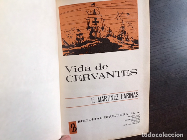 Libros de segunda mano: Vida de Cervantes. E. M. Fari&ntilde;as - Foto 5