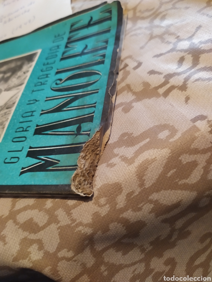 Libros de segunda mano: Gloria y tragedia de Manolete 1947 - Foto 7