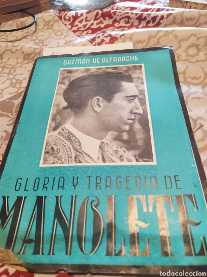 Libros de segunda mano: Gloria y tragedia de Manolete 1947 - Foto 1