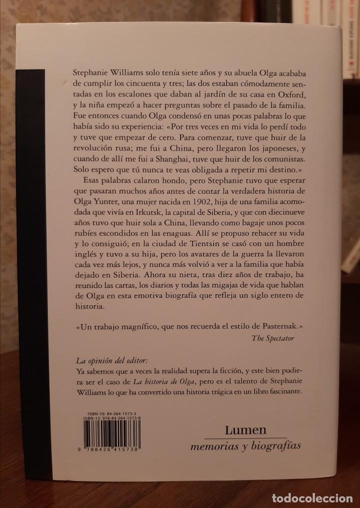 Libros de segunda mano: STEPHANIE WILLIAMS - LA HISTORIA DE OLGA - Foto 2