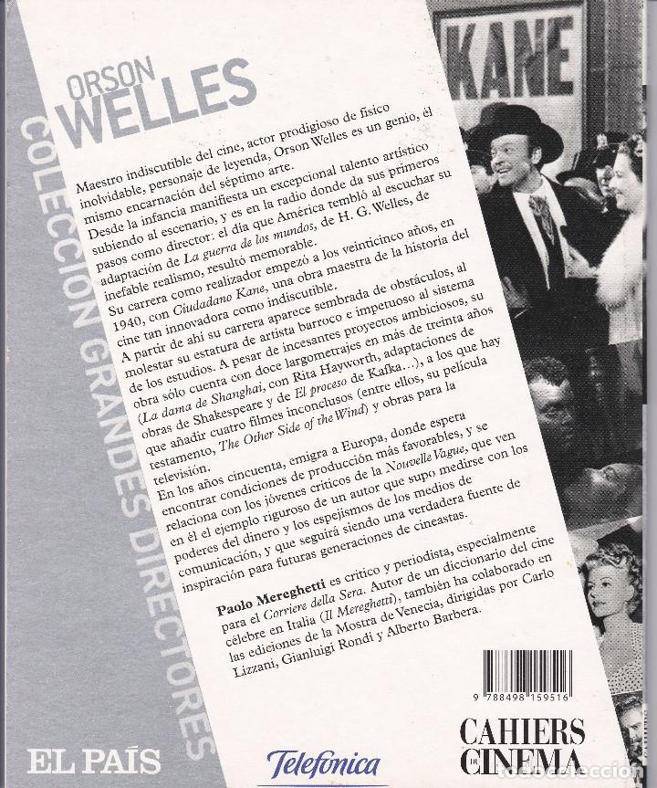 Libros de segunda mano: EL LIBRO DE ORSON WELLES - Foto 2