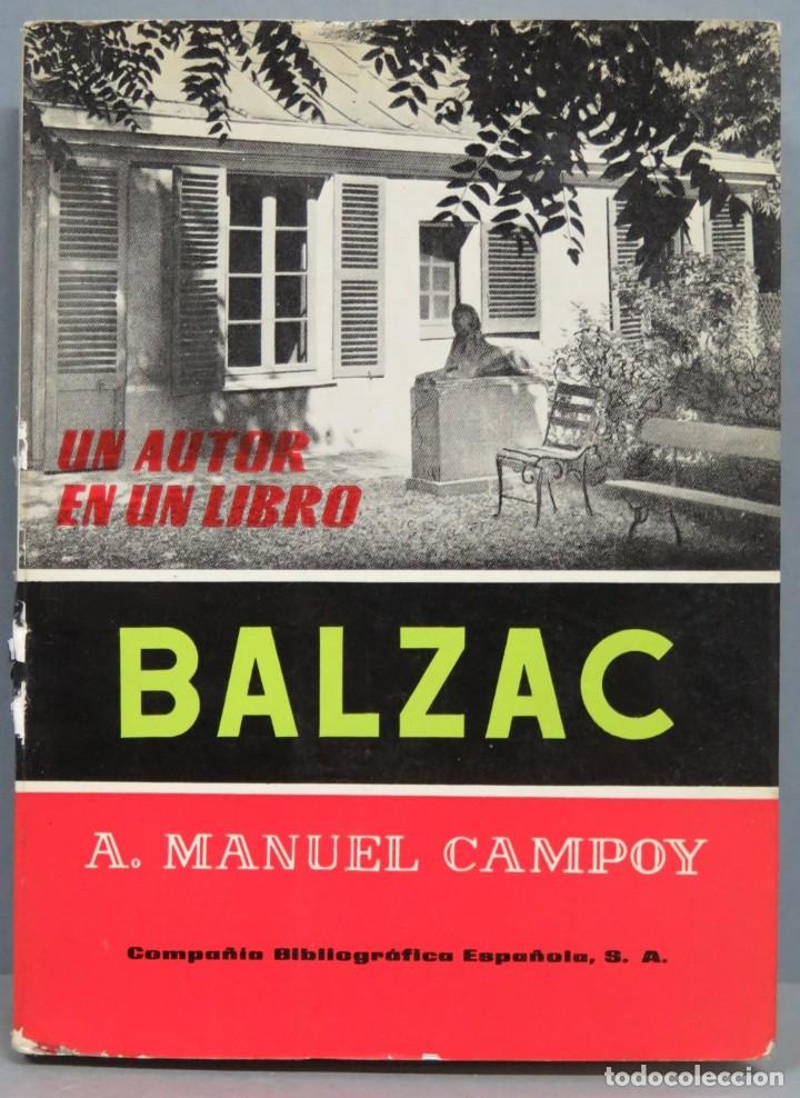 Libros de segunda mano: BALZAC. MANUEL CAMPOY - Foto 1