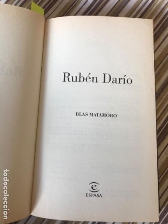 Libros de segunda mano: RUB&Eacute;N DAR&Iacute;O. BLAS MATAMORO. - Foto 2
