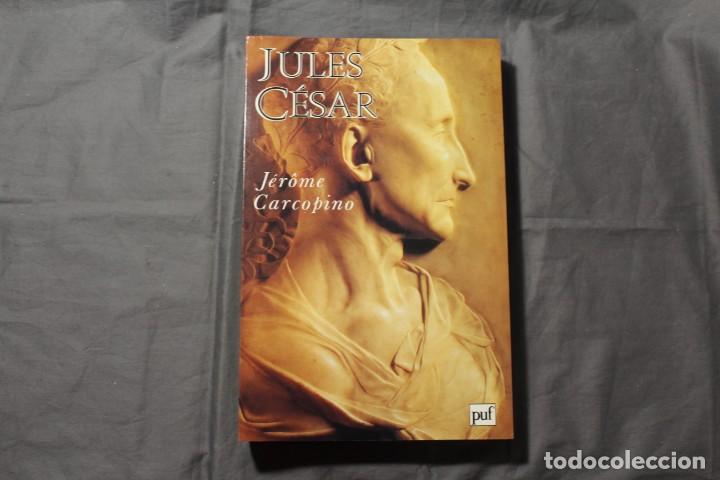 Libros de segunda mano: JULES C&Eacute;SAR. J&Eacute;R&Ocirc;ME CARCOPINO. TEXTO EN FRANC&Eacute;S - Foto 1