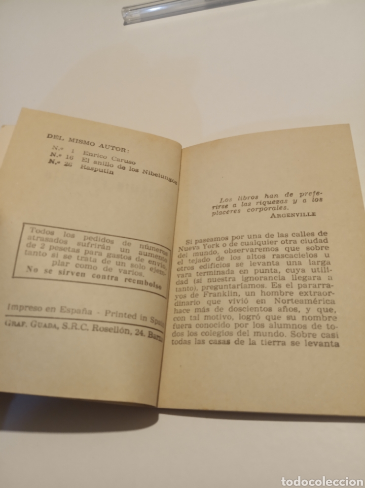 Libros de segunda mano: Franklin - Foto 3