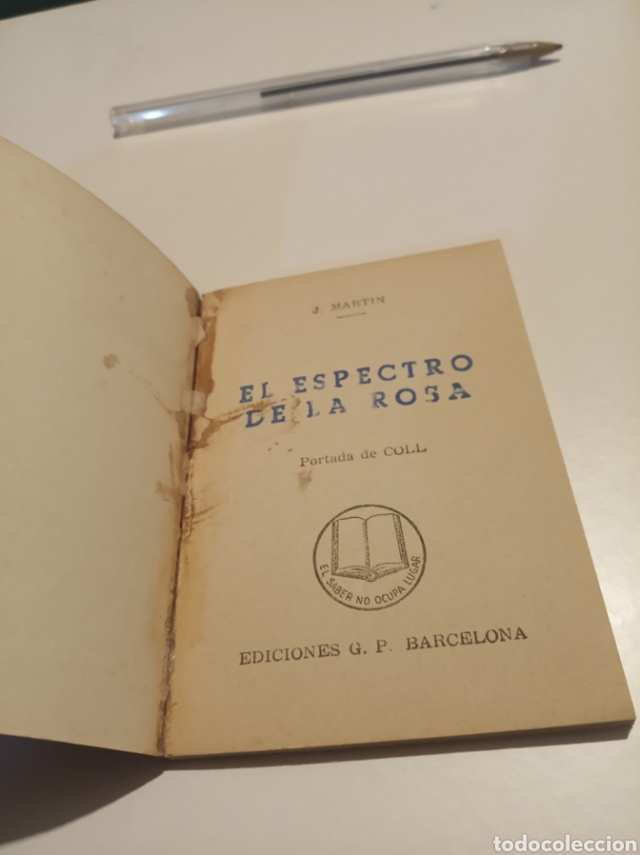 Libros de segunda mano: El espectro de la rosa - Foto 2