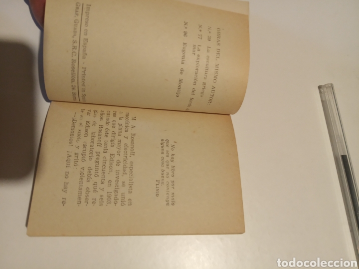 Libros de segunda mano: Edison - Foto 2