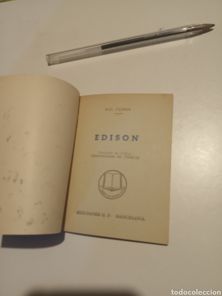 Libros de segunda mano: Edison - Foto 3