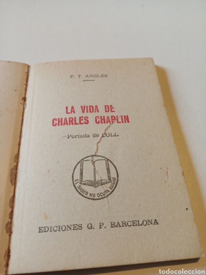 Libros de segunda mano: La vida de Charles Chaplin - Foto 2