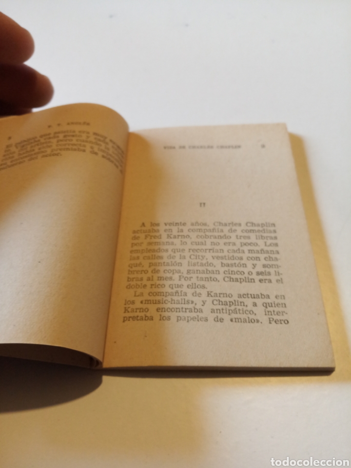 Libros de segunda mano: La vida de Charles Chaplin - Foto 3