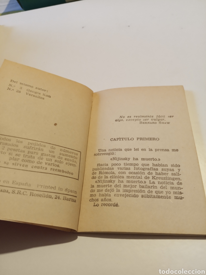 Libros de segunda mano: Nijinsky - Foto 3