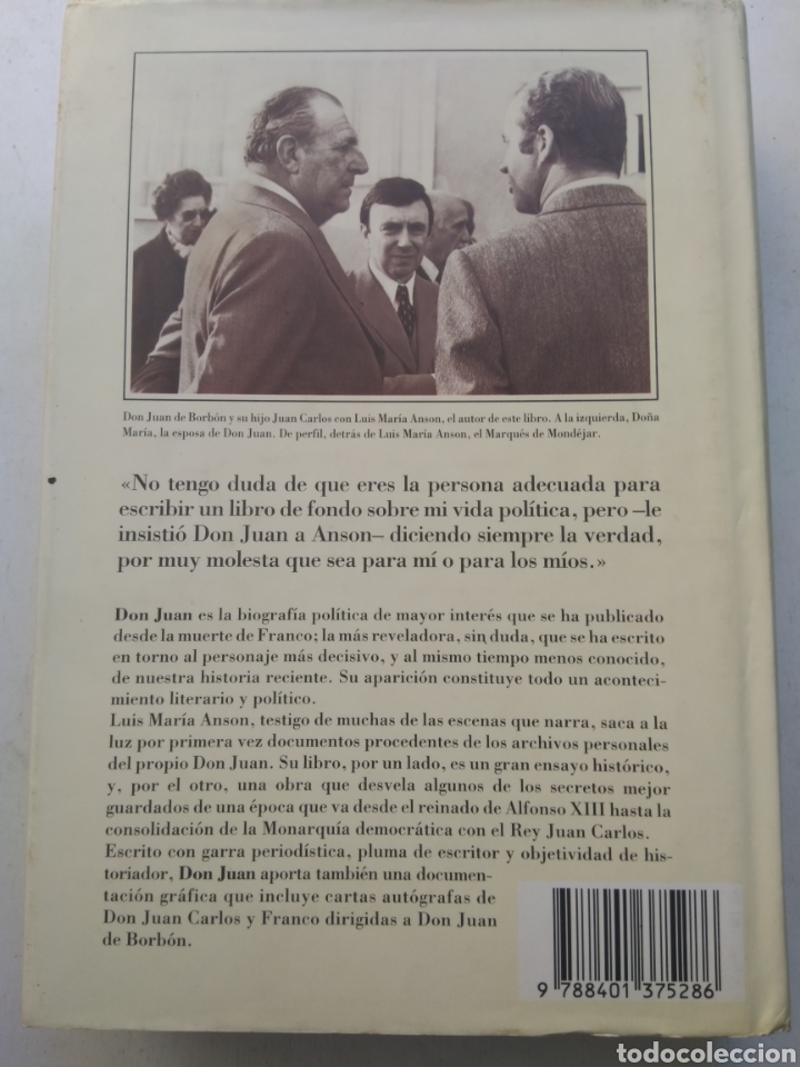 Libros de segunda mano: DON JUAN/LUIS MAR&Iacute;A ANSON - Foto 4