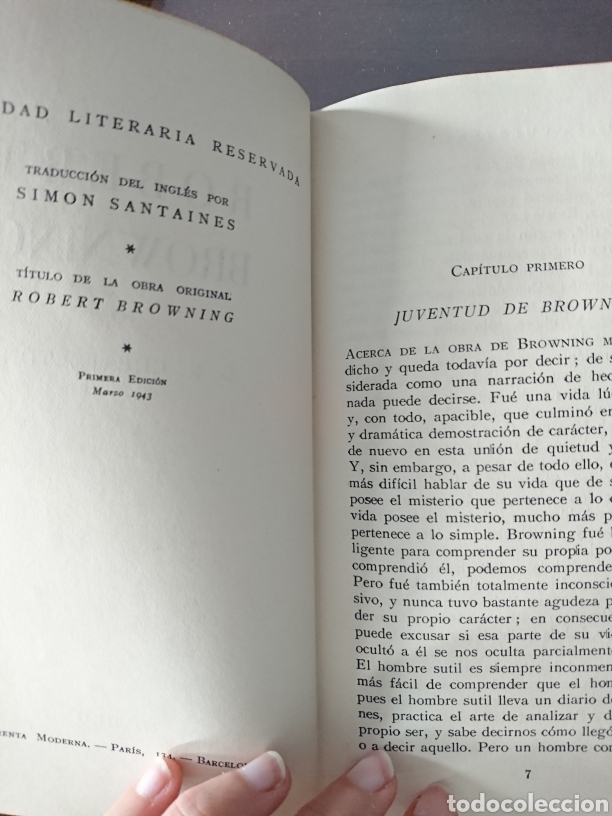 Libros de segunda mano: Robert browning - Foto 3