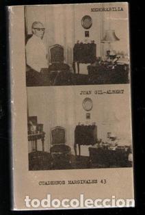 Libros de segunda mano: Memorabilia. Juan Gil Albert - Foto 1