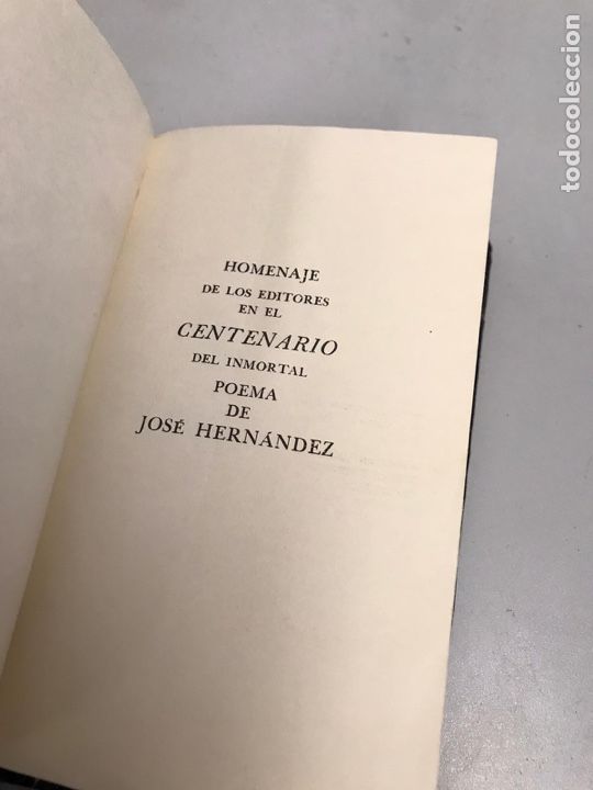 Libros de segunda mano: Martin fierro - Foto 2