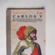 Libros de segunda mano: CARLOS V - FRANCISCO DE COSSÍO - REVISTA LITERARIA NOVELAS Y CUENTOS - Nº 1327 - 1956 - 4 PTS.. Lote 200267602