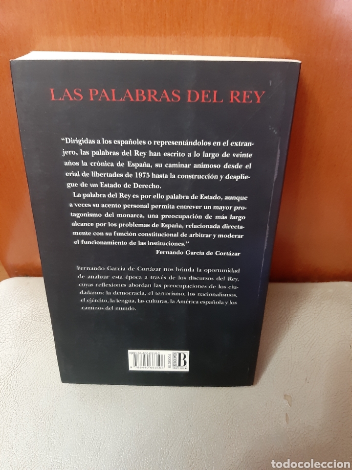 Libros de segunda mano: Libro Las palabras del Rey. (1&deg; Edici&oacute;n 1.996) Ediciones B - Foto 2