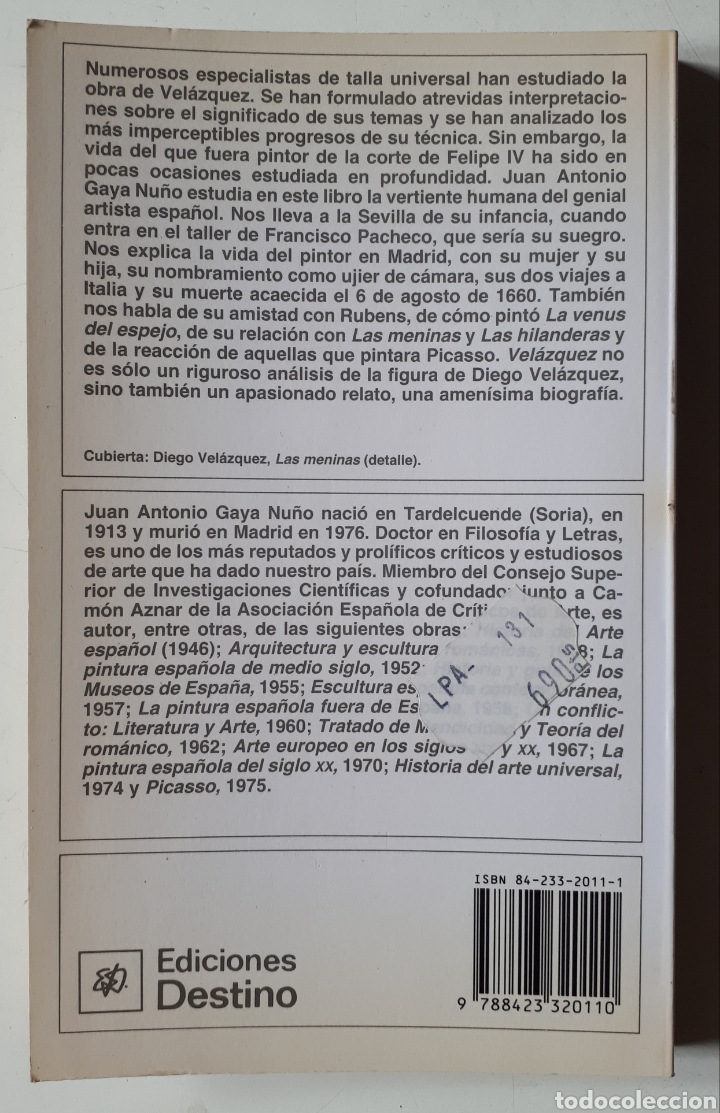 Libros de segunda mano: Libro Vel&aacute;zquez - Foto 2