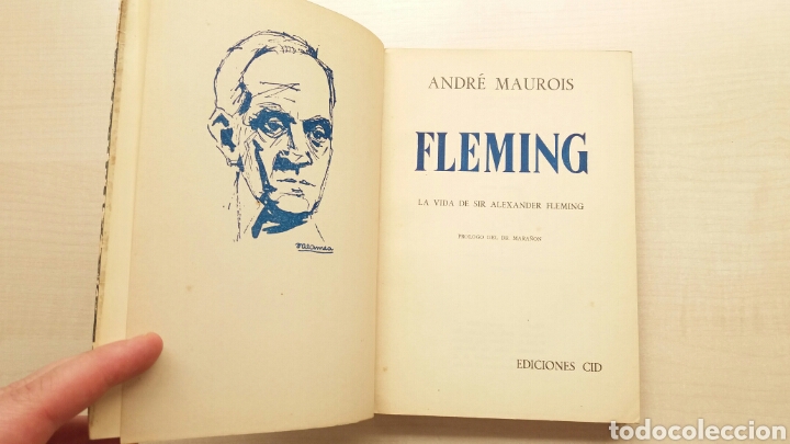 Libros de segunda mano: La vida de Alexander Fleming. Andr&eacute; Maurois. Ediciones Cid, 1963. - Foto 5