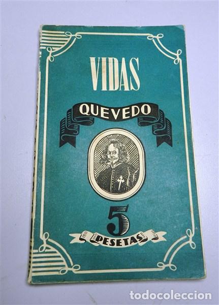 Libros de segunda mano: ESPINA, Antonio. Quevedo (Vidas ; 17) - Foto 1