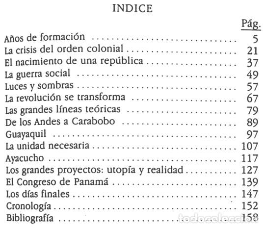 Libros de segunda mano: Simon Bolivar -Nelson Mart&iacute;nez D&iacute;az - Foto 2