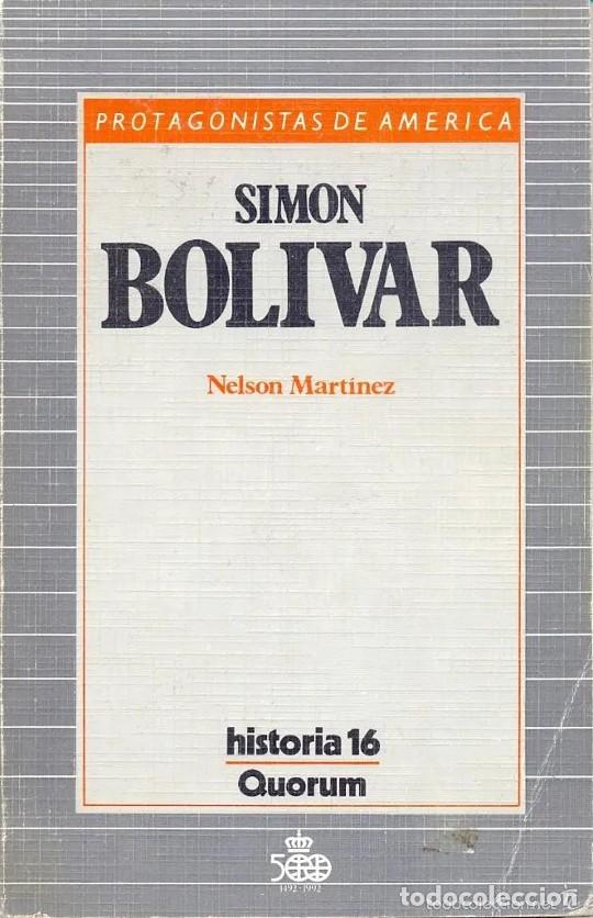 Libros de segunda mano: Simon Bolivar -Nelson Mart&iacute;nez D&iacute;az - Foto 1