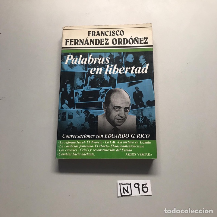 Libros de segunda mano: Palabras en libertad - Foto 1