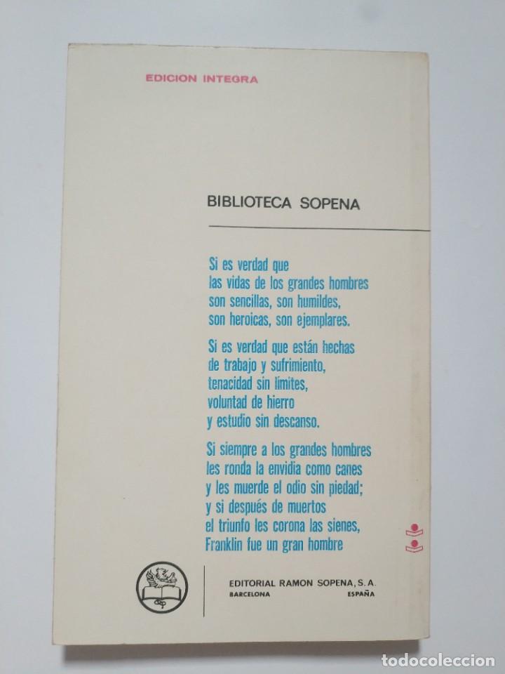 Libros de segunda mano: AUTOBIOGRAFIA DE BENJAMIN FRANKLIN - Foto 3