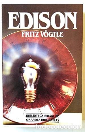Libros de segunda mano: Edison. Fritz V&ouml;gtle - Foto 1