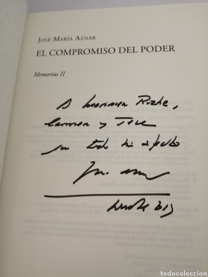 Libros de segunda mano: EL COMPROMISO DEL PODER: Memorias II - Foto 2