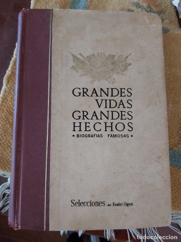Libros de segunda mano: GRANDES VIDAS, GRANDES HECHOS. BIOGRAF&Iacute;AS FAMOSAS.