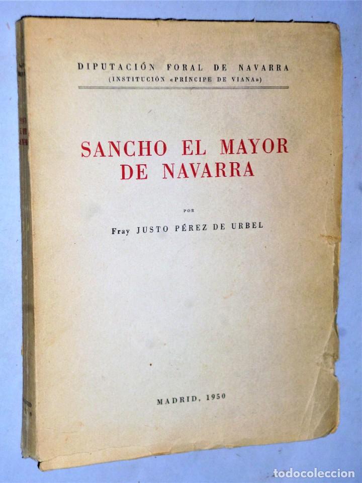 Libros de segunda mano: SANCHO EL MAYOR DE NAVARRA - Foto 1