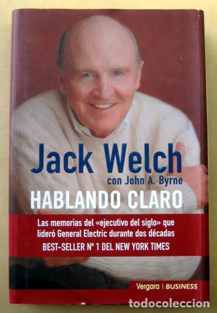 Libros de segunda mano: Hablando Claro, de Jack Welch. - Foto 1
