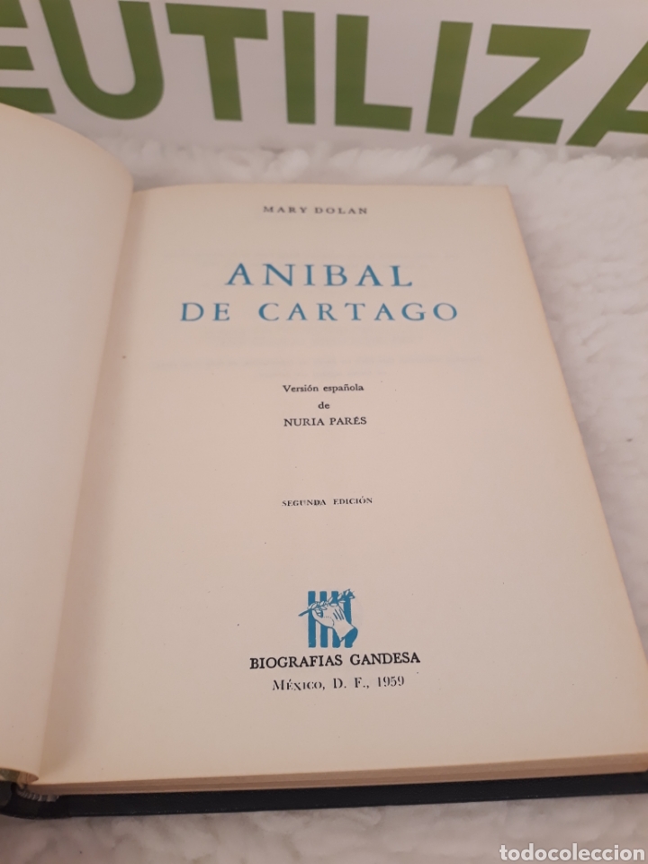 Libros de segunda mano: Anibal de Cartago. Mary dolan. - Foto 2