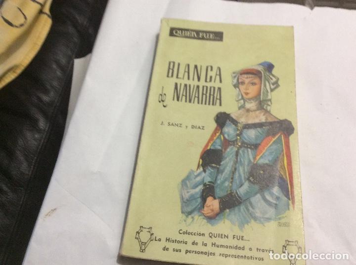 Gebrauchte B&uuml;cher: QUIEN FUE BLANCA DE NAVARRA POR J. SANZ Y DIAZ