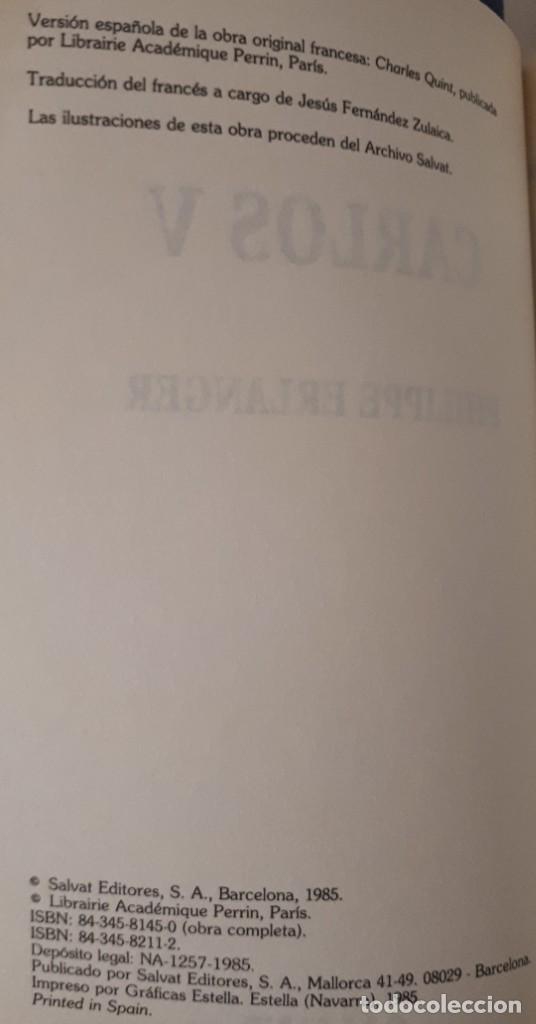 Libros de segunda mano: Carlos V &ndash; Philippe Erlanger - Foto 2