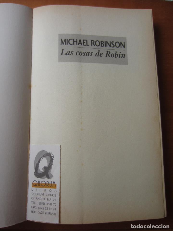 Libros de segunda mano: Michael Robinson - Las Cosas de Robin - Foto 9