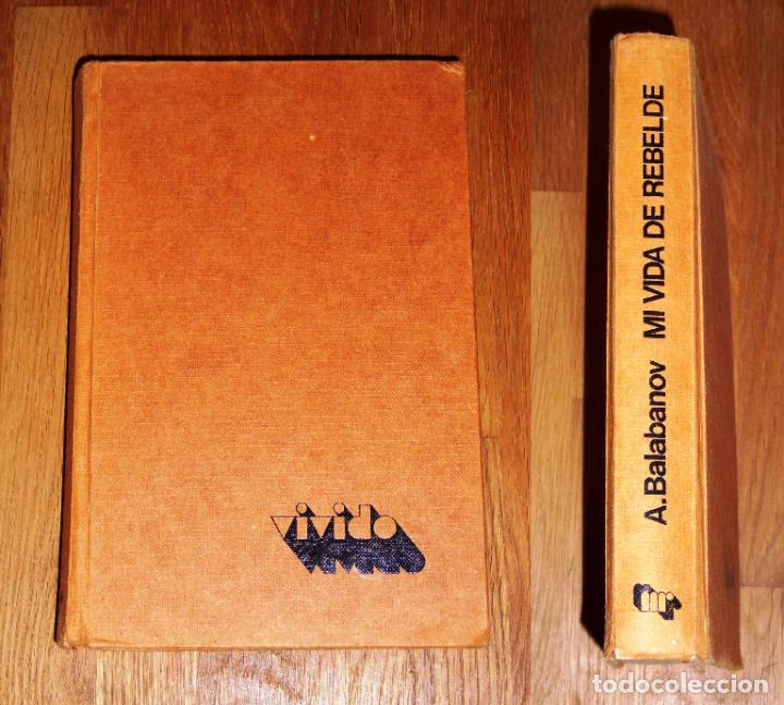 Gebrauchte B&uuml;cher: BALABANOV, Ang&eacute;lica. Mi vida de rebelde (Vivido). - 1&ordf; ed.